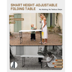 FanttikOutdoor Zeta X4 Pro 4ft Folding Table