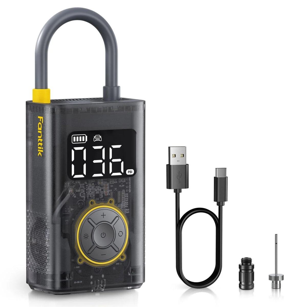 Fanttik X9 Pro Tire Inflator Mechanical Gray